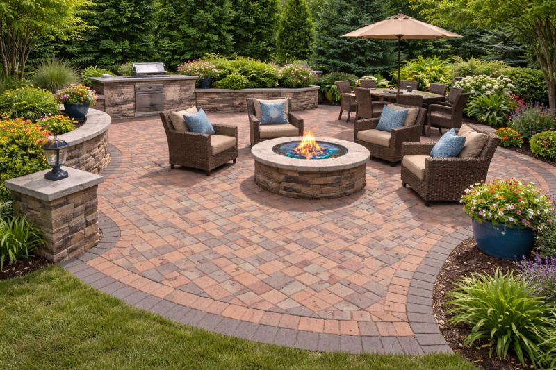 Brick Hardscape Construction in Warwick, RI