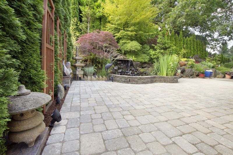Poolside Hardscaping in Boston, MA